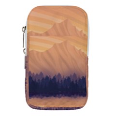 Landscape Nature Mountains Sky Waist Pouch (large) by Hannah976