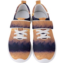 Landscape Nature Mountains Sky Men s Velcro Strap Shoes by Hannah976