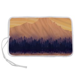 Landscape Nature Mountains Sky Pen Storage Case (m) by Hannah976