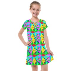 Star Texture Template Design Kids  Cross Web Dress by Hannah976