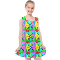 Star Texture Template Design Kids  Cross Back Dress by Hannah976