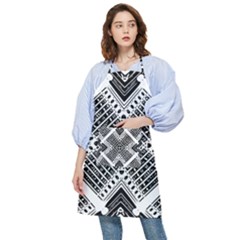 Pattern Tile Repeating Geometric Pocket Apron by Hannah976