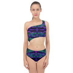 Abstract Pattern Desktop Wallpaper Spliced Up Two Piece Swimsuit by Hannah976