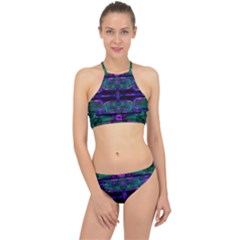 Abstract Pattern Desktop Wallpaper Halter Bikini Set by Hannah976