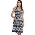 Pattern Abstract Desktop Wallpaper Sleeveless Dress With Pocket View3