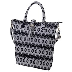 Pattern Abstract Desktop Wallpaper Buckle Top Tote Bag by Hannah976