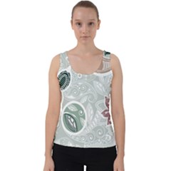 Peisles Pattern Module Design Velvet Tank Top by Hannah976