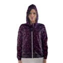 Mandala Neon Symmetric Symmetry Women s Hooded Windbreaker View1