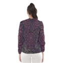 Mandala Neon Symmetric Symmetry Women s Hooded Windbreaker View2