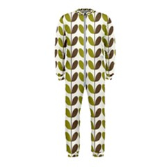 Leaf Plant Pattern Seamless Onepiece Jumpsuit (kids) by Hannah976