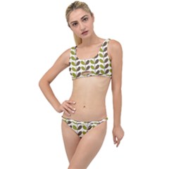 Leaf Plant Pattern Seamless The Little Details Bikini Set by Hannah976