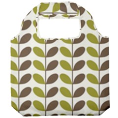 Leaf Plant Pattern Seamless Foldable Grocery Recycle Bag by Hannah976