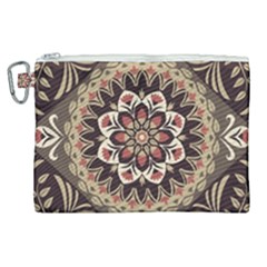 Seamless Pattern Floral Flower Canvas Cosmetic Bag (xl) by Hannah976