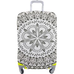 Vector Mandala Drawing Decoration Luggage Cover (large) by Hannah976