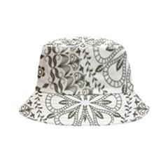 Vector Mandala Drawing Decoration Bucket Hat by Hannah976