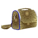 Background Pattern Golden Yellow Satchel Shoulder Bag View2