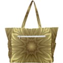 Background Pattern Golden Yellow Simple Shoulder Bag View3