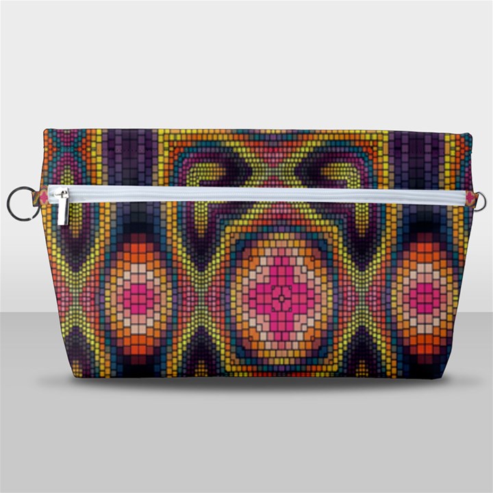 Kaleidoscope Art Pattern Ornament Handbag Organizer