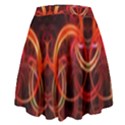 Abstract Seamless Pattern High Waist Skirt View2