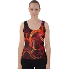 Colorful Prismatic Chromatic Velvet Tank Top by Hannah976