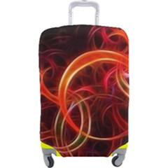 Construction Background Geometric Luggage Cover (large) by Hannah976