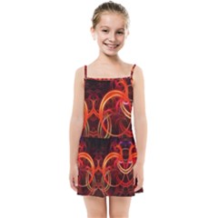 Colorful Prismatic Chromatic Kids  Summer Sun Dress by Hannah976