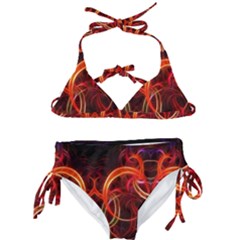 Colorful Prismatic Chromatic Kids  Classic Bikini Set by Hannah976