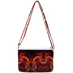 Colorful Prismatic Chromatic Double Gusset Crossbody Bag by Hannah976