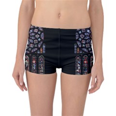 Rosette Cathedral Reversible Boyleg Bikini Bottoms