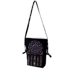 Rosette Cathedral Folding Shoulder Bag