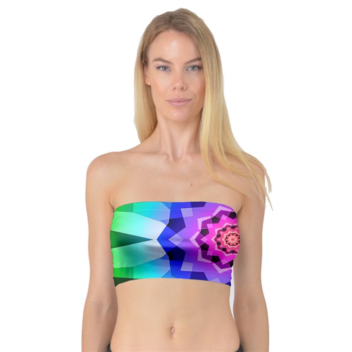 Ornament Kaleidoscope Bandeau Top