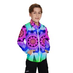 Ornament Kaleidoscope Kids  Windbreaker by Hannah976