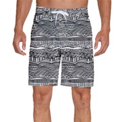 Ethno Seamless Pattern Men s Beach Shorts by Hannah976