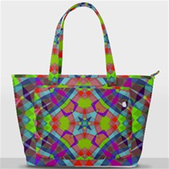 Farbenpracht Kaleidoscope Pattern Back Pocket Shoulder Bag  by Hannah976