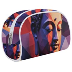 Let That Shit Go Buddha Low Poly (6) Make Up Case (medium) by 1xmerch