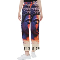 Let That Shit Go Buddha Low Poly (6) Women s Pants  by 1xmerch