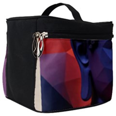 Let That Shit Go Buddha Low Poly (6) Make Up Travel Bag (big) by 1xmerch