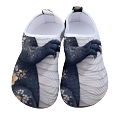 Cute Black Baby Dragon Flowers Painting (7) Women s Sock-style Water Shoes by 1xmerch