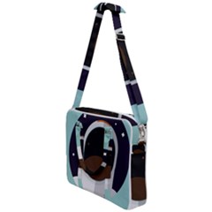 Astronaut Space Astronomy Universe Cross Body Office Bag by Sarkoni