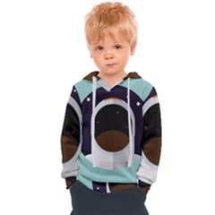 Astronaut Space Astronomy Universe Kids  Overhead Hoodie by Sarkoni