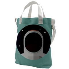 Astronaut Space Astronomy Universe Canvas Messenger Bag by Sarkoni