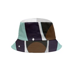 Astronaut Space Astronomy Universe Inside Out Bucket Hat (kids) by Sarkoni