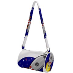 Rocket Ship Launch Vehicle Moon Mini Cylinder Bag by Sarkoni