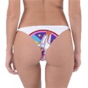 Badge Patch Pink Rainbow Rocket Reversible Bikini Bottoms View2