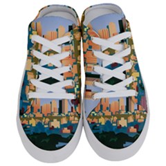 City Buildings Urban Dawn Half Slippers by Sarkoni