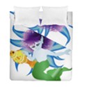 Mermaid Fantasy Undersea Merman Duvet Cover Double Side (Full/ Double Size) View2