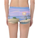 Vacation Island Sunset Sunrise Boyleg Bikini Bottoms View2