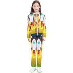 Rocket Take Off Missiles Cosmos Kids  Tracksuit by Sarkoni