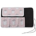 Pattern Pink Cute Sweet Fur Cats Pen Storage Case (L) View2