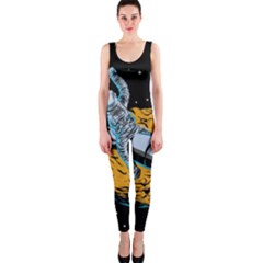 Astronaut Planet Space Science One Piece Catsuit by Sarkoni